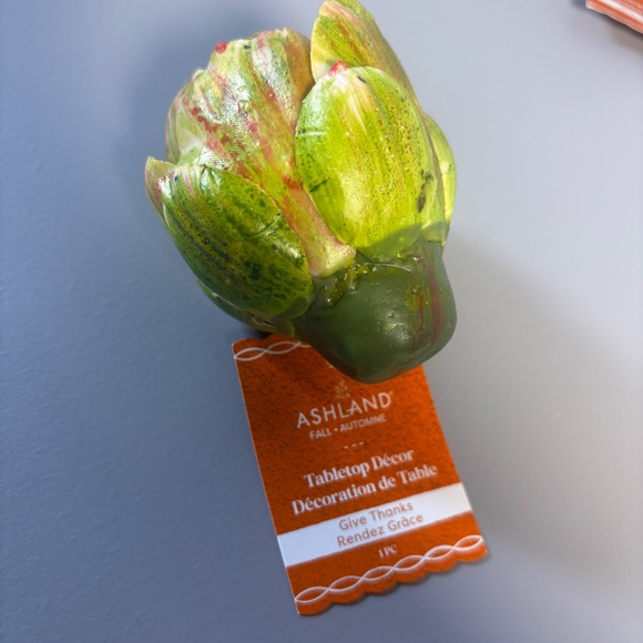 Ashland Fall Artichoke Tabletop Decor Thanksgiving‎ Centerpiece Set of 6 - Picture 3 of 8